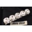 Miu Miu Hair clip with crystals