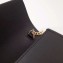 Gucci Sylvie Web Leather Mini Chain Bag 494646 Black 2018