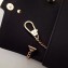 Gucci Sylvie Web Leather Mini Chain Bag 494646 Black 2018
