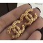 Chanel Vintage CC Earrings Gold 2018