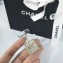 Chanel Acrylic Perfume Bottle Brooch Transparent/Gold 2018