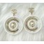 Chanel Earrings A53142 White Resin/Crystal 2018