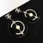 Chanel Earrings A53142 Black Resin/Crystal 2018