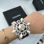 Chanel Cuff  A58430 Black/Silver 2018