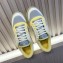 Gucci Women's MAC80 Sneakers Leather 747954 Yellow 2023