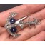 Chanel Brooch  A58438 Blue/Silver 2018