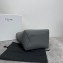 Celine Sangle Bucket bag in soft grained calfskin Gray