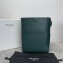 Celine Sangle Bucket bag in soft grained calfskin Dark Green