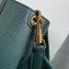 Celine Sangle Bucket bag in soft grained calfskin Dark Green