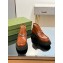 Gucci ankle boot with Horsebit 764204 Leather Brown 2023