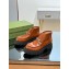 Gucci ankle boot with Horsebit 764204 Leather Brown 2023