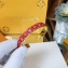 Louis Vuitton Wild LV Bracelet Monogram Canvas Red M67785