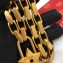 Dior "Lucky Locket" Necklace with Star Padlock Aged Gold 2018