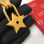 Dior "Lucky Locket" Necklace with Star Padlock Aged Gold 2018