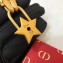 Dior "Lucky Locket" Necklace with Star Padlock Aged Gold 2018