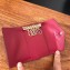 Louis Vuitton Monogram Vernis Leather 6 Key Holder M61223 Fuchsia