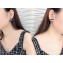 Dior "J'Adior" Asymmetric Earrings in Black Finish 2018