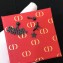 Dior "J'Adior" Asymmetric Earrings in Black Finish 2018