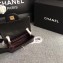 Chanel Classic Flap Mini Bag A1115 in Lambskin Leather Black with Golden Hardware