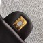 Chanel Classic Flap Mini Bag A1115 in Lambskin Leather Black with Golden Hardware