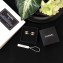 Chanel CC Stud Earring Silver/Black 2018
