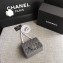 Chanel Classic Flap Mini Bag A1115 in Lambskin Leather Grey with Silver Hardware
