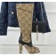 Gucci Knee High Boots Jumbo GG Canvas Beige 2023