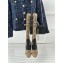 Gucci Knee High Boots Jumbo GG Canvas Beige 2023