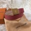 Louis Vuitton Epi Leather Belt 30mm Width with Square Buckle 2018
