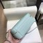 Chanel CC Filigree Grained Vanity Case Medium Bag A93343 Pale Green
