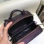 Chanel CC Filigree Grained Vanity Case Mini Bag A93342 Metallic Purple