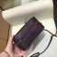 Chanel CC Filigree Grained Vanity Case Mini Bag A93342 Metallic Purple
