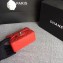 Chanel Classic Flap Mini Bag A1115 in Lambskin Leather Red with Silver Hardware