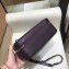 Chanel CC Filigree Grained Vanity Case Medium Bag A93343 Metallic Purple