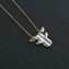 Fendi FFreedom Chain Pendant Necklace