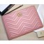 Gucci GG Marmont Leather Pouch Clutch Bag 476440 Pink