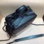 Chanel CC Filigree Grained Vanity Case Mini Bag A93342 Metallic Dark Turquoise