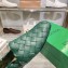 Bottega Veneta Intrecciato Leather Slippers Loafers Green 2023