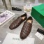 Bottega Veneta Intrecciato Leather Slippers Loafers Coffee 2023