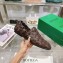 Bottega Veneta Intrecciato Leather Slippers Loafers Coffee 2023