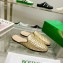 Bottega Veneta Intrecciato Fiandra Slippers Gold 2023