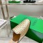 Bottega Veneta Intrecciato Fiandra Slippers Gold 2023