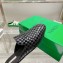 Bottega Veneta Intrecciato Fiandra Slippers Patent Black 2023