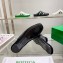 Bottega Veneta Intrecciato Fiandra Slippers Patent Black 2023