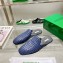 Bottega Veneta Intrecciato Fiandra Slippers Blue 2023