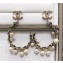 Chanel Earrings A58227 Gold/Pearly White/Crystal/Black 2018