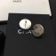 Chanel CC Pearl and Crystal Stud Earrings Silver 2018