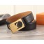 Louis Vuitton Calfskin Belt 4cm Width Silver/Gold Hardware 2018