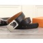 Louis Vuitton Calfskin Belt 4cm Width Silver/Gold Hardware 2018
