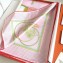 Hermes Printed Silk Scarf 90x90cm Pink 2018